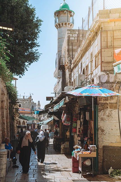 The Arabic Shuk in Jerusalem