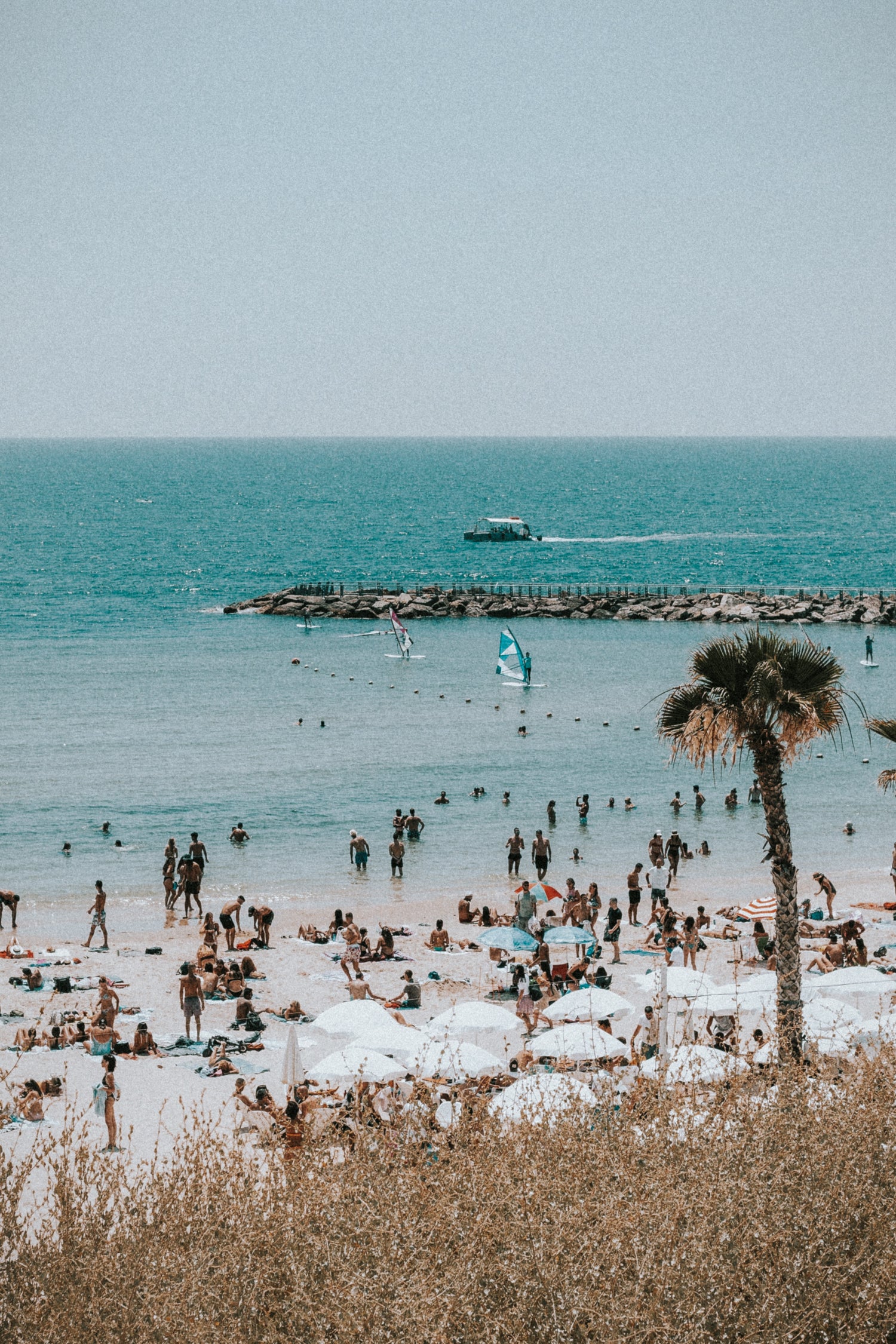 Frishman beach in Tel Aviv