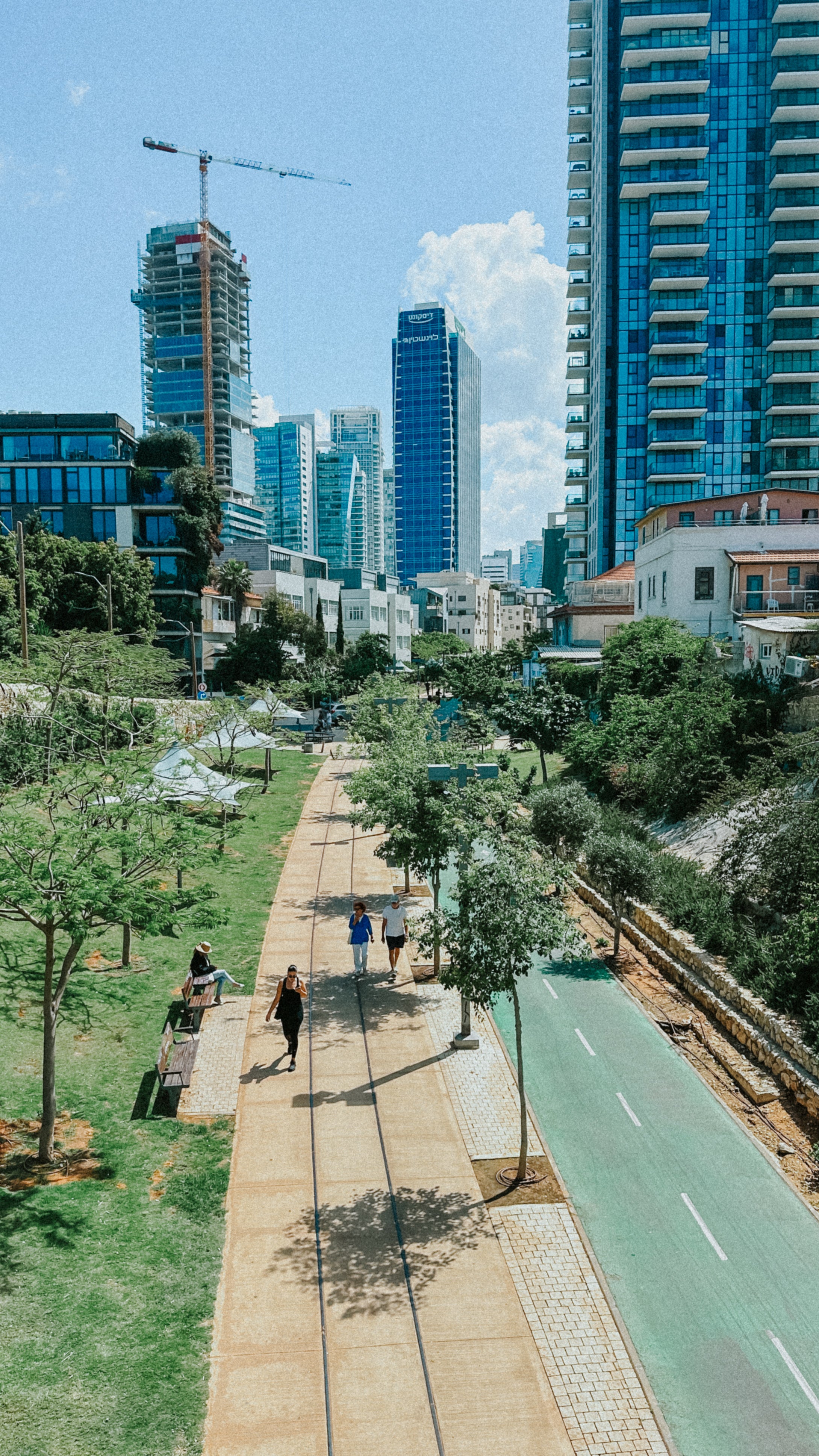 Neve Tzedek neighborhood in Tel Aviv