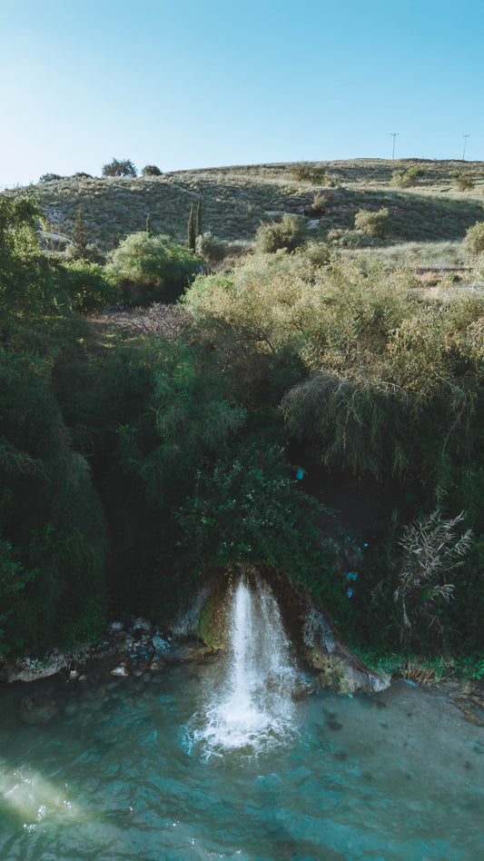 Waterfall at the Kinneret (Sea of Galilee)