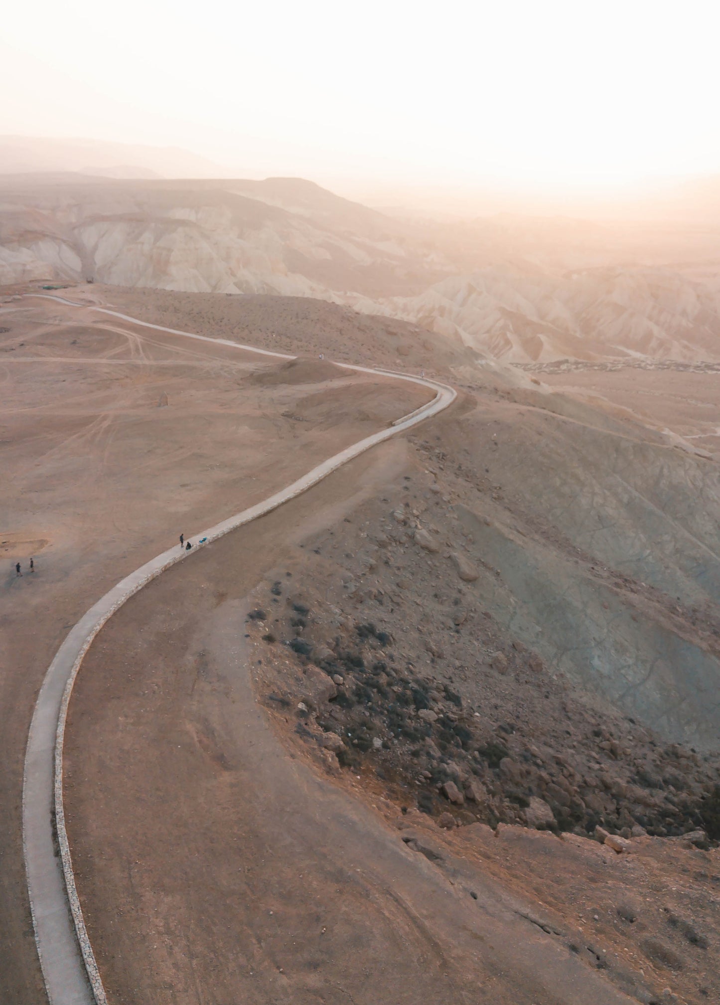 Sunset in the Negev Desert